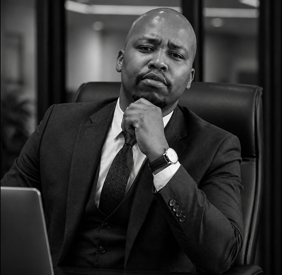 Portrait of Siyabonga Ngubane.